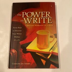 “The Power to Write,” hardcover with the jacket